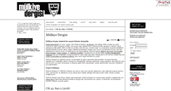 Desktop Screenshot of mulkiyedergi.org