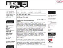 Tablet Screenshot of mulkiyedergi.org